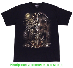 Футболка Смерть с байкером (338)