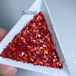 Zoo nail Микс шестигранников "Диско соты" 1340