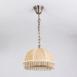 Citilux Базель CL407115 Подвесной светильник с абажуром Вышивка