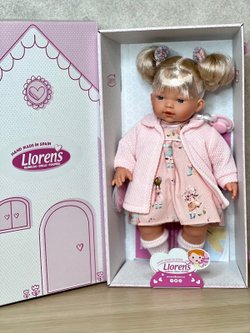 Кукла Llorens мягконабивная 33см Aitana (33152)