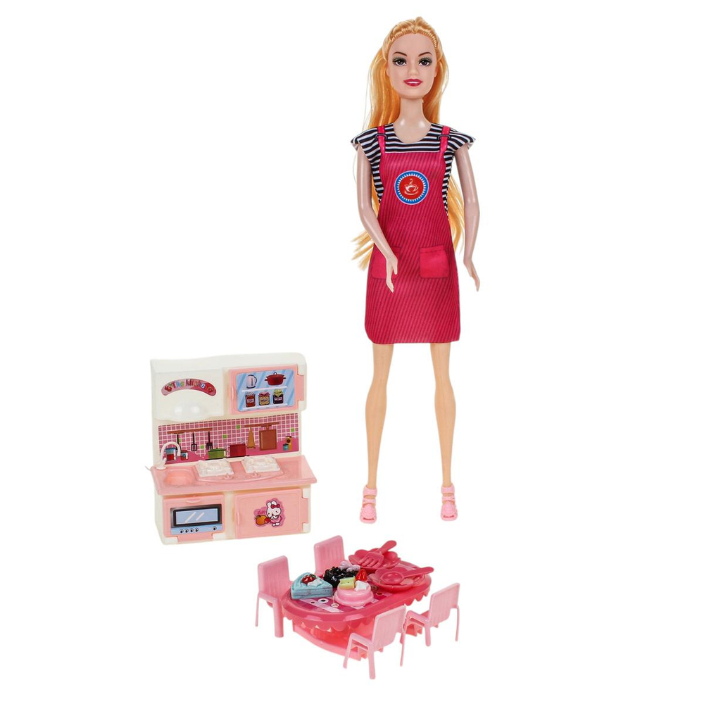 Кукла тип модель, с аксесс. коробка 018CF-1