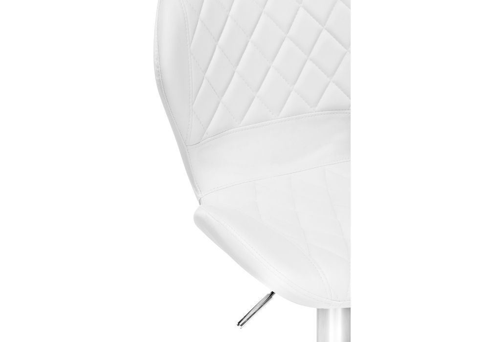 Барный стул Porch chrome / white