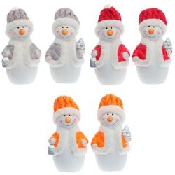 GAEM Фигурка декоративная " Снеговик", L7,5 W6 H12 см, 6в.