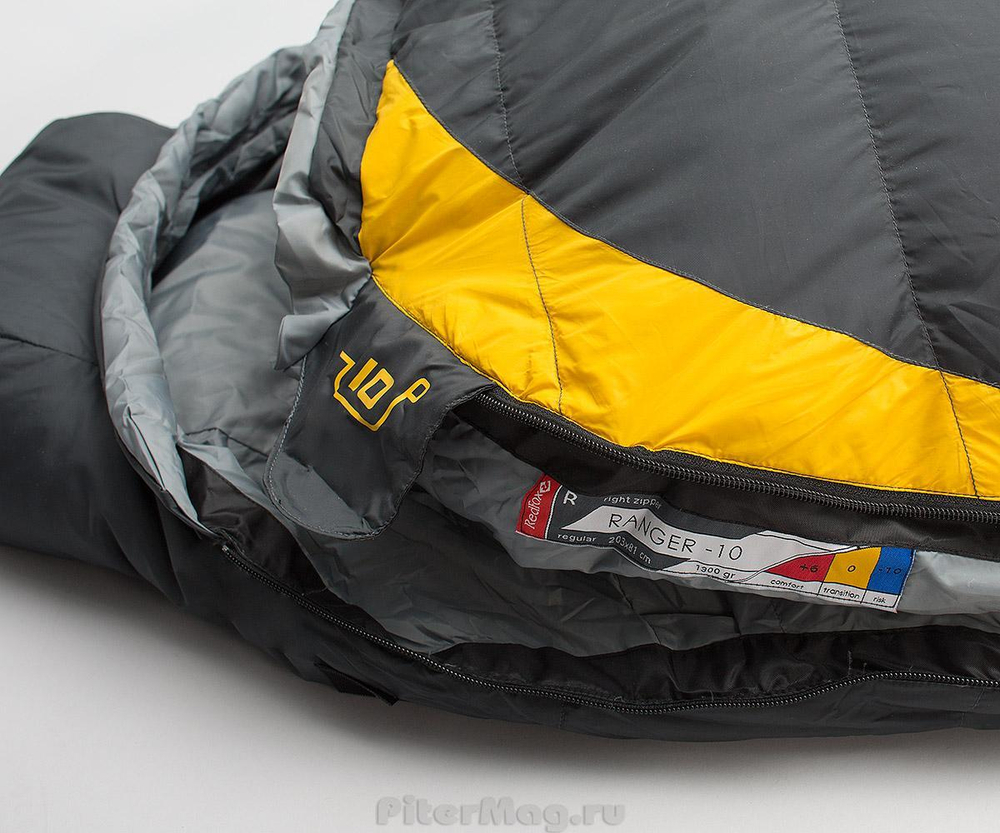 Пуховый спальный мешок Red fox Ranger -10