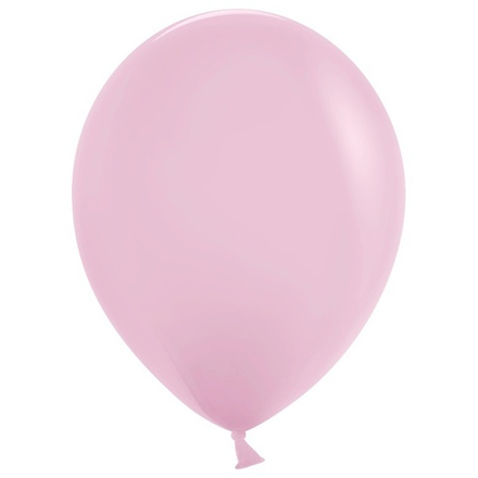 Воздушные шары Дон Баллон, пастель нежно-розовый, 100 шт. размер 5" #605151