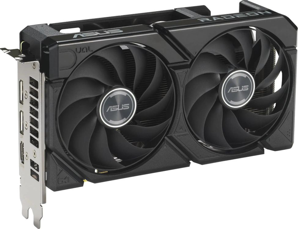 Видеокарта ASUS AMD  Radeon RX 9060XT DUAL-RX9060XT-16G 16ГБ Dual, GDDR6, Ret