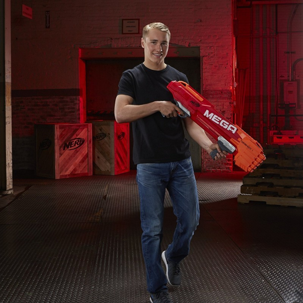 Nerf: Бластер Мега Твиншок B9893 — Mega TwinShock — Нерф Нёрф Хасбро