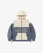 Худи Ymkashix Little Lamb Zip серо-синий/белый