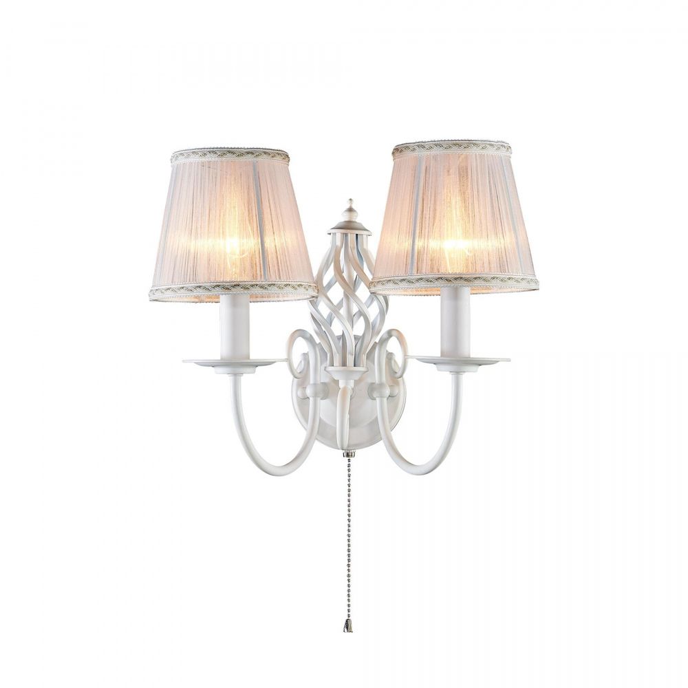 Citilux Ровена CL427320 Бра с абажурами с выключателем Белое