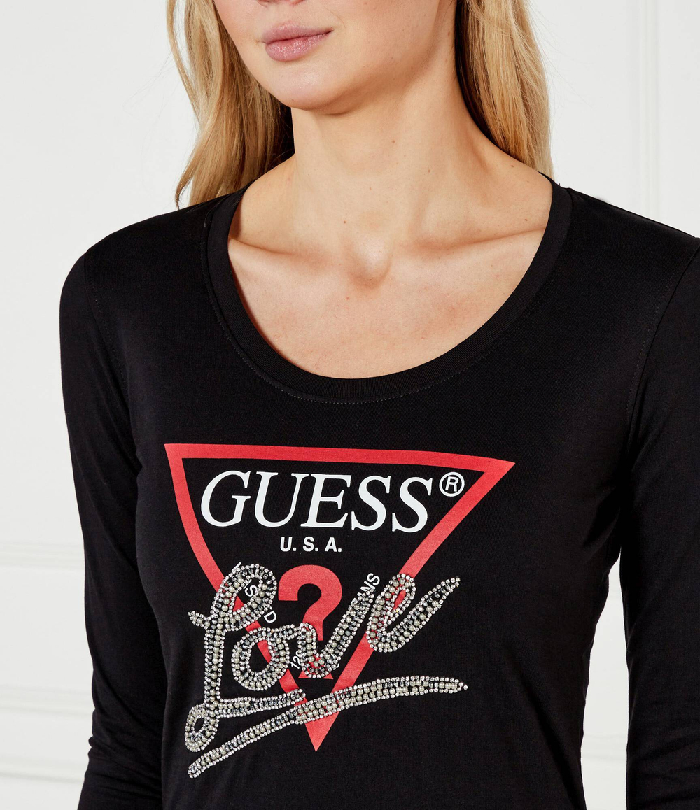 Блузка GUESS - черный(W5RI64 I3Z14)