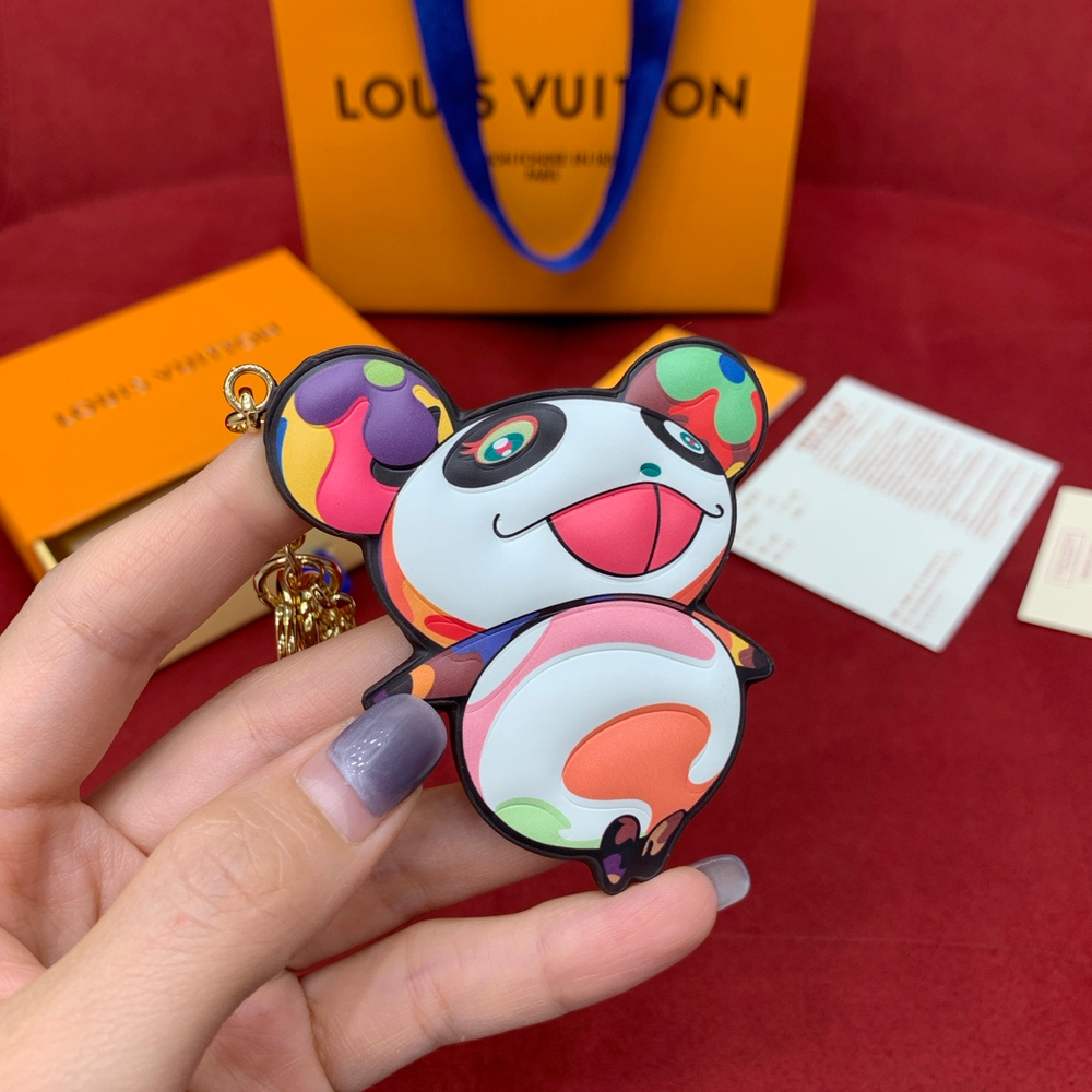 Louis Vuitton Superflat Panda Key Holder