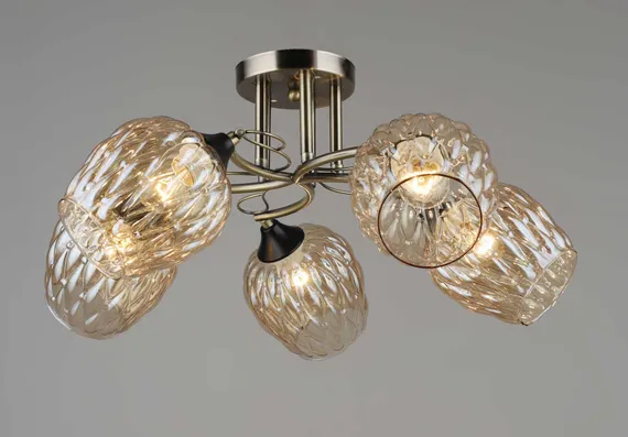 1713/5 AB+BK (2) Люстра (RL)