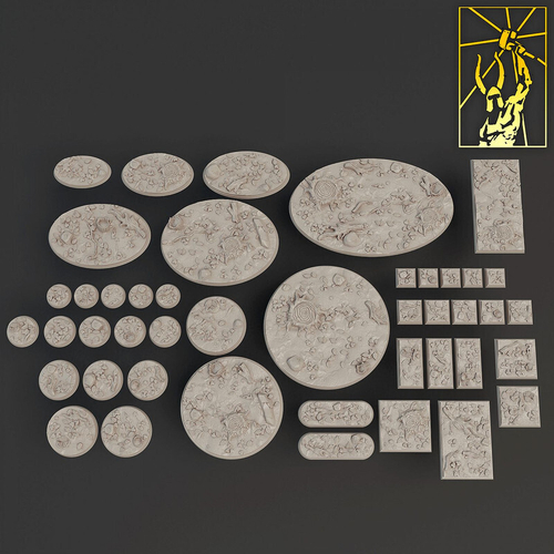 подставка 1 шт. миниатюра для dnd, днд, pathfinder, фентези, Настольная игра, НРИ, Варгейм, РПГ