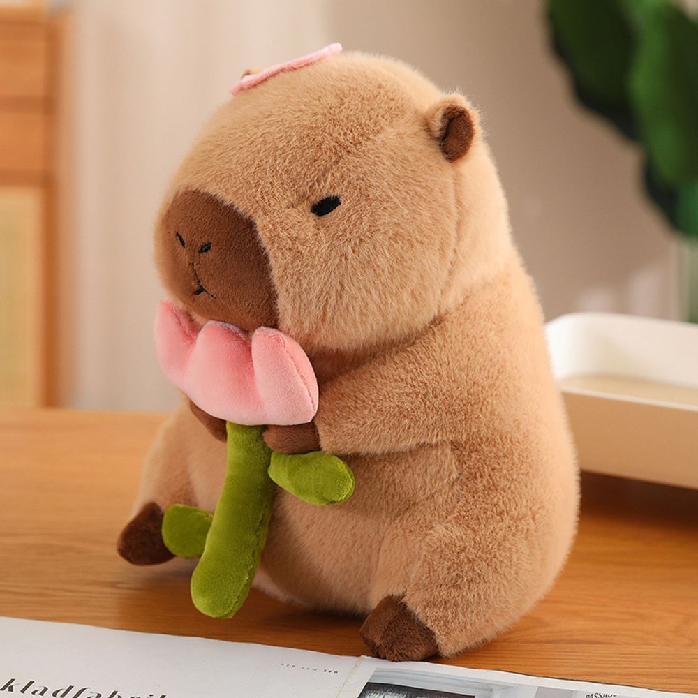 Мягкая игрушка &quot;Capybara and Tulip&quot;