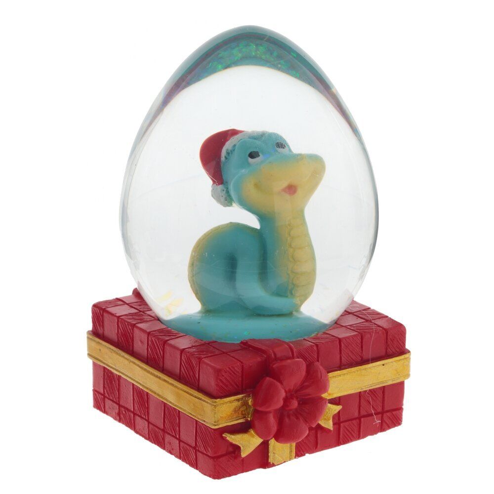 GAEM Фигурка декоративная в стекл шаре "Змея", D6.5 см, L6 W6,5 H10 см, 4в.