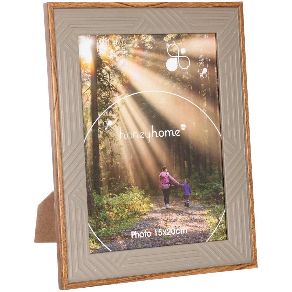 Фоторамка 15*20см «Амстердам» темно-серый, пластик