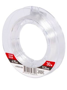 Леска монофильная Lucky John ICE SOFT FLUOROCARBON 030/026