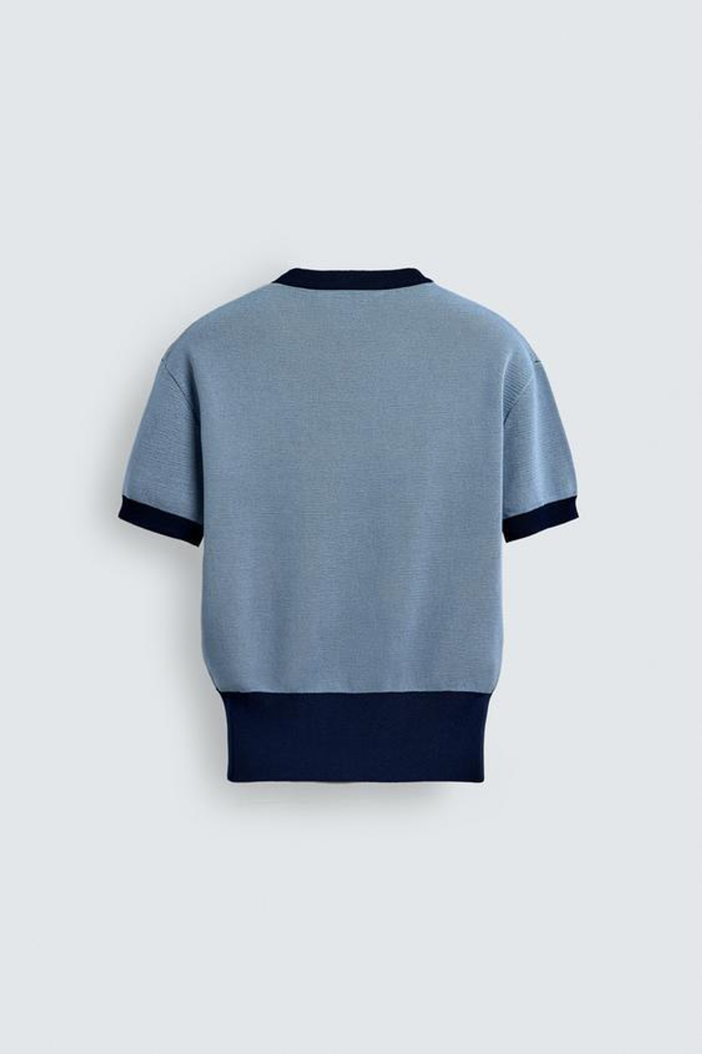 ZARA HARRY LAMBERT X DISNEY ТРИКОТАЖНАЯ ФУТБОЛКА DONALD DUCK, СИНИЙ