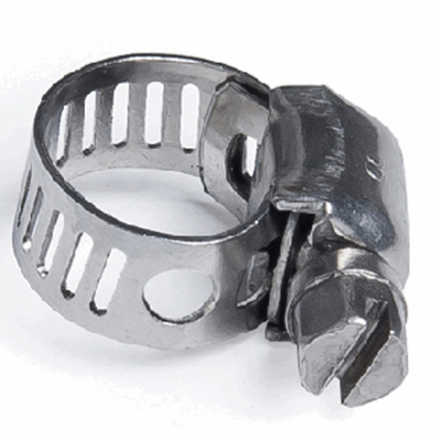 Хомут червячный 8-12 нержавеющая сталь