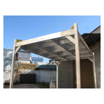 Люлька подвесная алюминиевая MEGAL ЛПА - 4/1 с защитным демпфером сигнального цвета