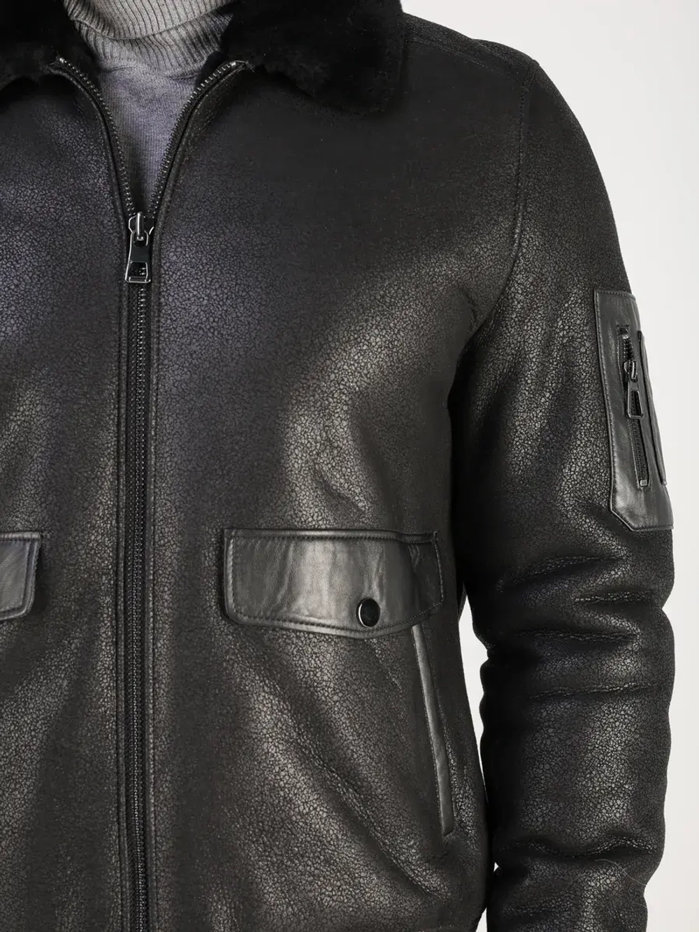 Дубленка натуральная куртка зимняя Турция