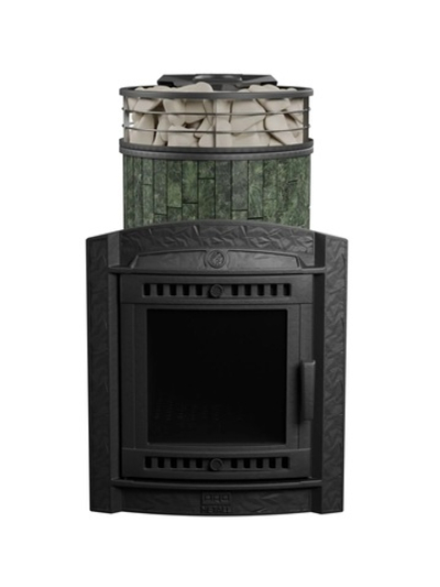 Печь банная «Атмосфера L» Змеевик ламель+сетка с тоннелем