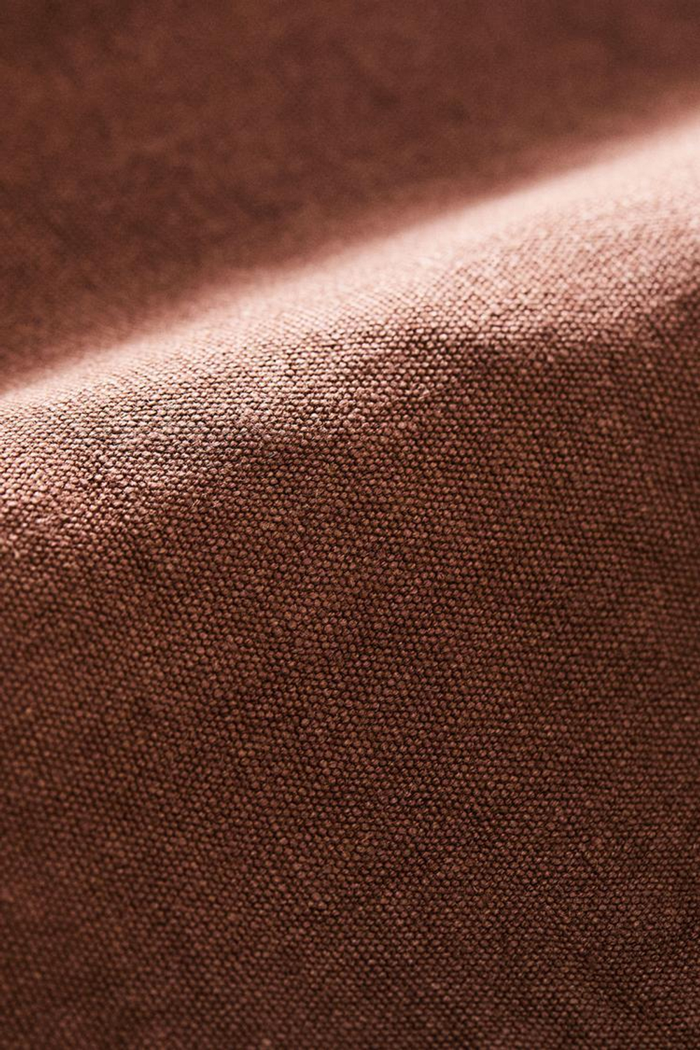 ZARA HOME ЛЬНЯНАЯ САЛФЕТКА, ТЕРРАКОТОВЫЙ