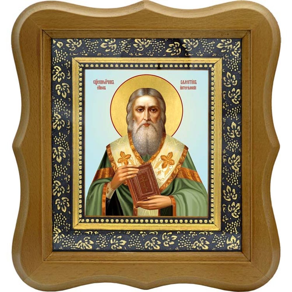Валентин Интерамский Священномученик. Икона на холсте.