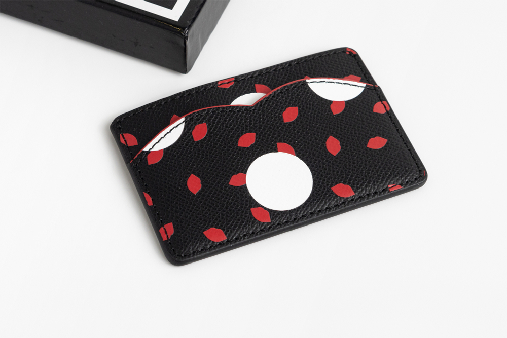 Дизайнерский кошелек Lulu Guinness для кредитных карт