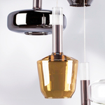 792169 Люстра DISCO 6x6W LED 1200LM 120G БЕЛЫЙ/МУЛЬТИКОЛОР 3000К