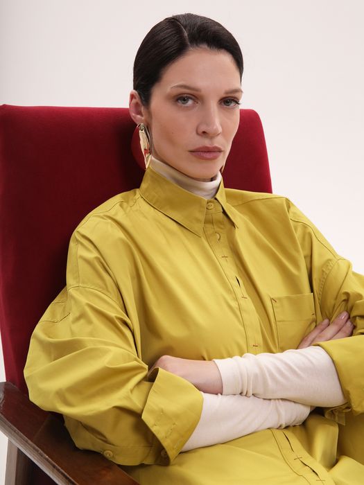 Рубашка хлопковая лемонграсс