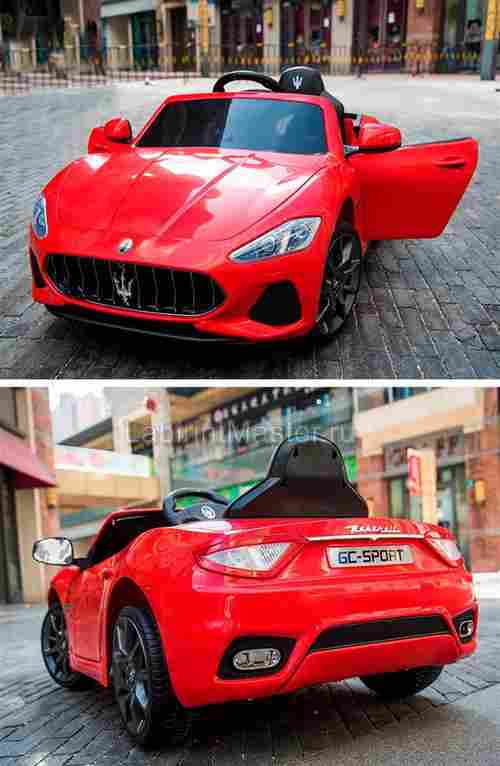 Детский электромобиль "Maserati" S302, красный