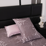 Комплект постельного белья на резинке Сатин Velouria Luxe с Одеялом VLR006