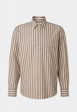 Рубашка BOGNER HEIKO-2 в бежевом цвете