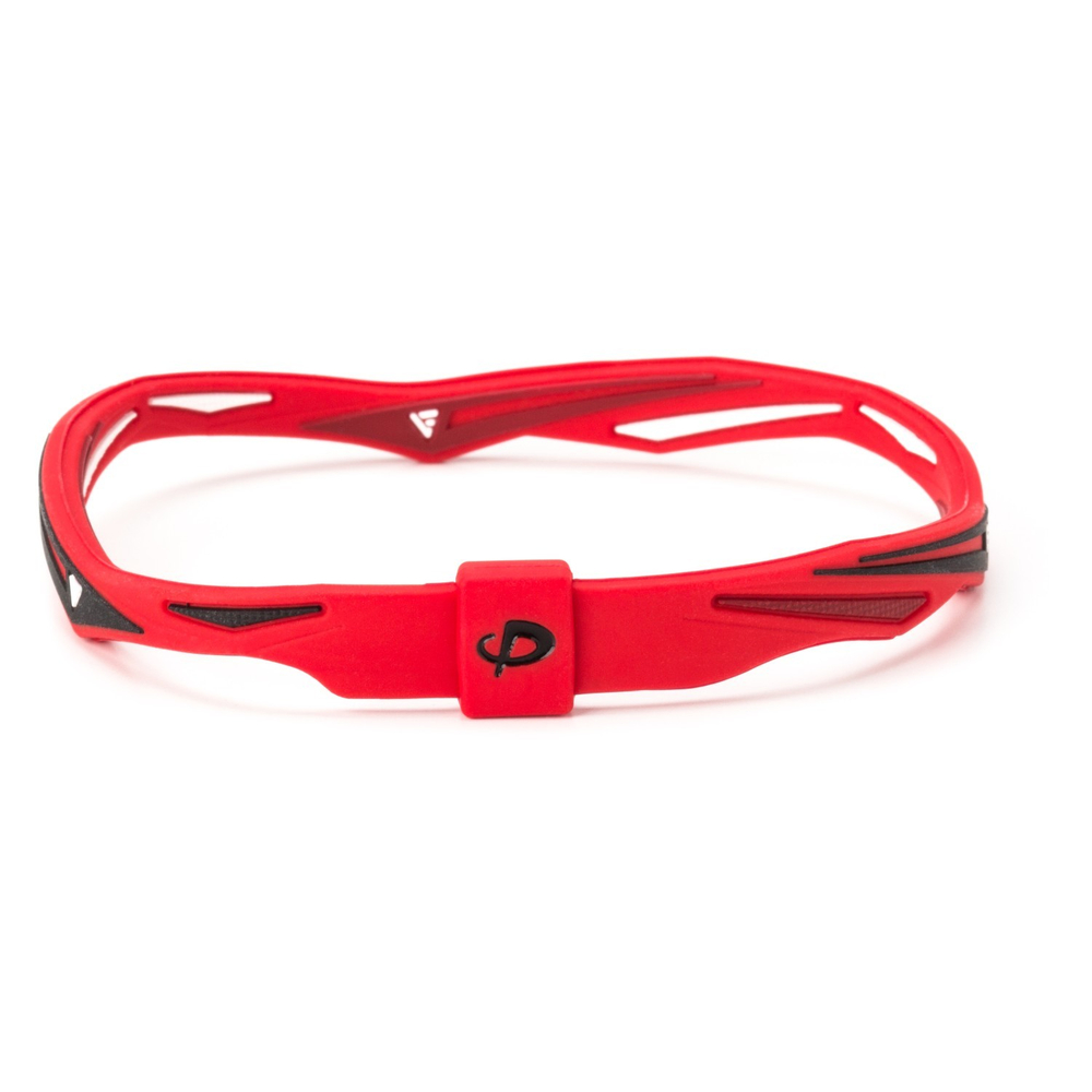 Браслет на ногу ANKLET EXTREME красно-белый