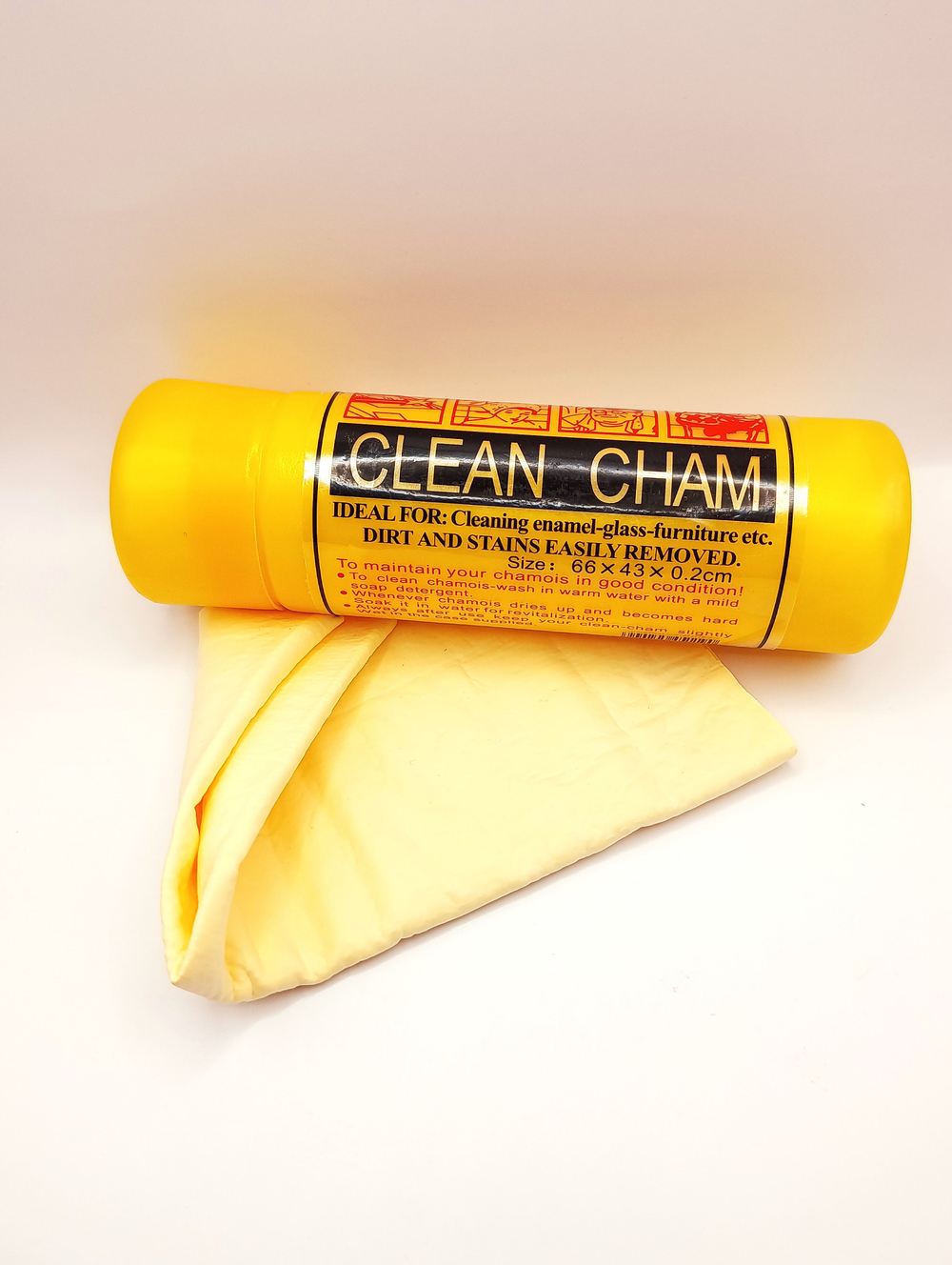 Автомобильное полотенце (66 х 43) прорезиненное в футляре Большое