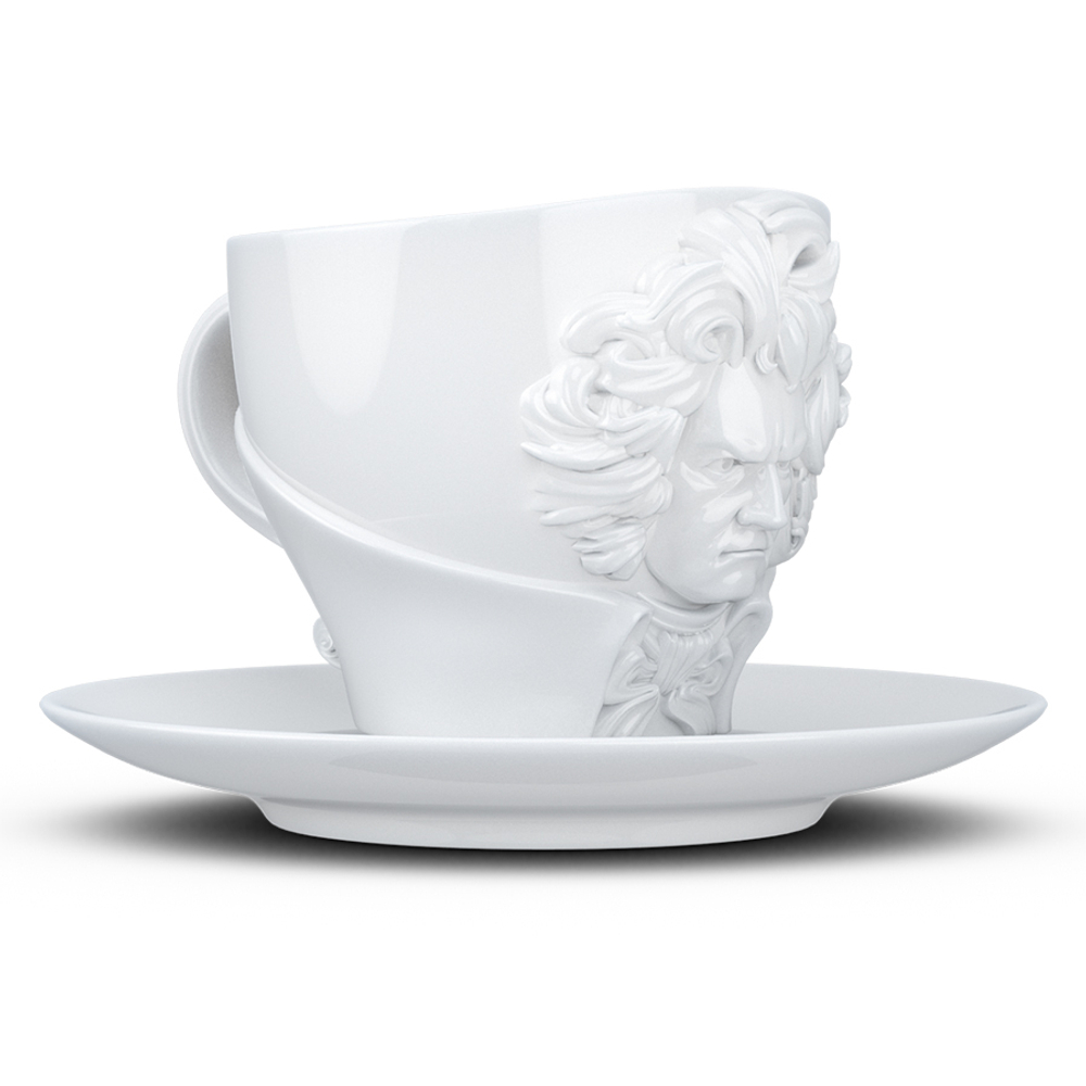 Чайная пара talent ludwig van beethoven, 260 мл, белая