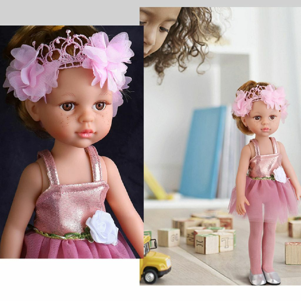 Кукла виниловая 35см в пакете (JX-285A)