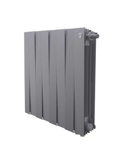 Радиатор биметаллический Royal Thermo PianoForte 500 Серебристый VR80 - 8 секц.