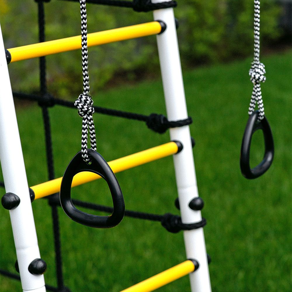 Детский спортивный комплекс для дачи ROMANA Богатырь Плюс 2 (Качели гнездо 100см)