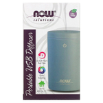 NOW Foods, Переносной ультразвуковой USB-диффузор для эфирных масел, 1 диффузор