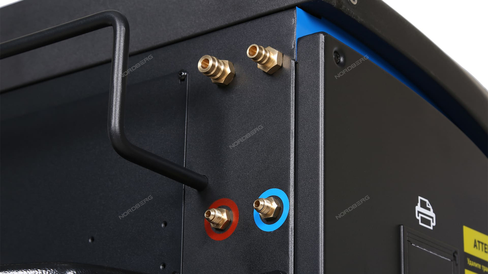 Установка автомат для заправки и диагностики автомобильных кондиционеров с принтером NORDBERG NF21