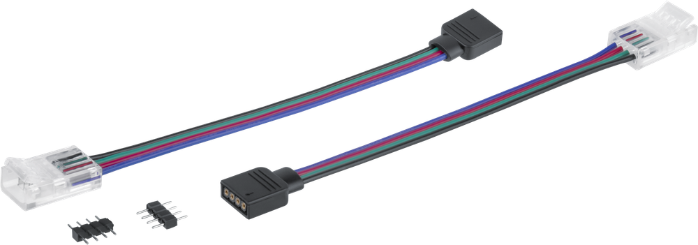 Коннектор Navigator 80 404 NLSC-RGB10mm-PCRGB-W-PC-IP20