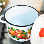 Кастрюля 4,5л "Яблоки-груша"