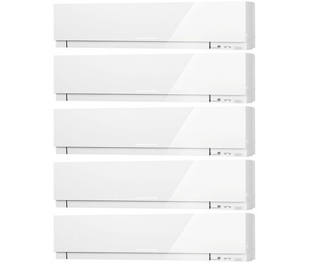 Mitsubishi Electric MXZ-5E102VA/MSZ-EF22VEW/MSZ-EF22VEW/MSZ-EF22VEW/MSZ-EF22VEW/MSZ-EF22VEW