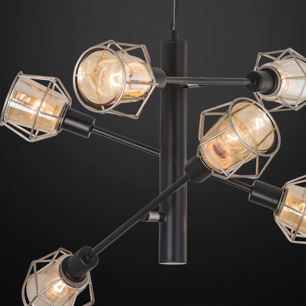 Citilux Таверна CL542161 Люстра подвесная Чёрная