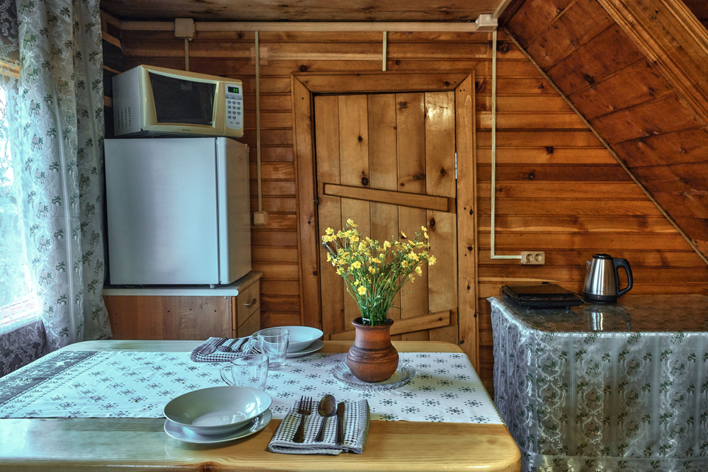 Летний домик из кедра с баней