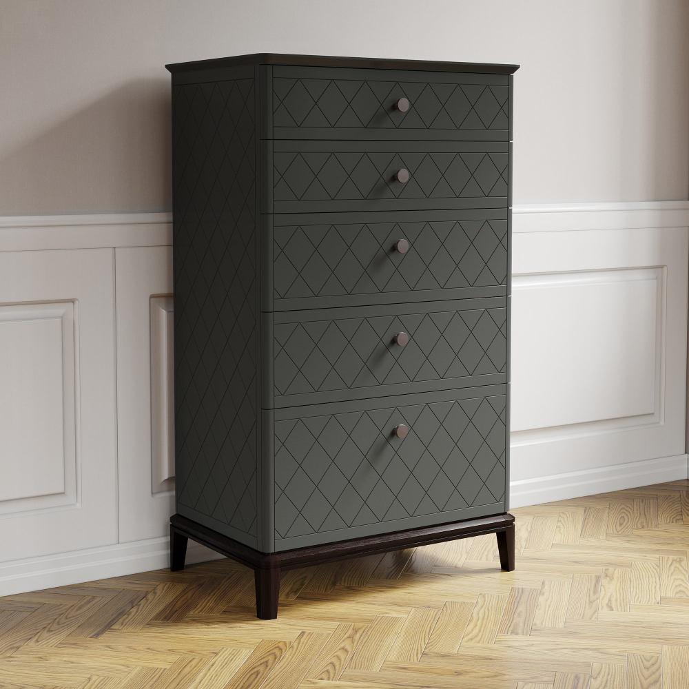 Высокий комод CRYSTAL CR021