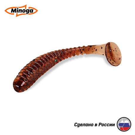 Силиконовая приманка "Minoga" ACTION 2,0"(10шт) 50мм, 0,69гр, цвет 006