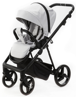 Детская коляска Adamex Quantum 2 в 1 Q-TK94 (СВ.СЕРЫЙ)